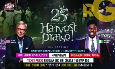 25th Edition Of Harvest Praise Hosts Don Moen And Moses Bliss On Good Friday