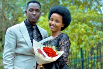 Bosco Nshuti is going to marry Vanessa with whom they have been dating for 3 years