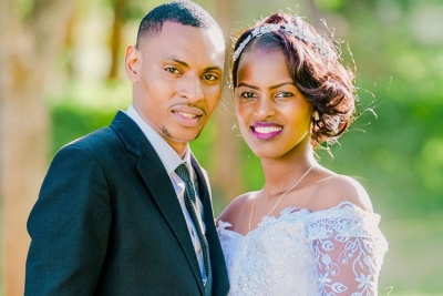 Charles Kagame tied the knot with his lover Umuhoza