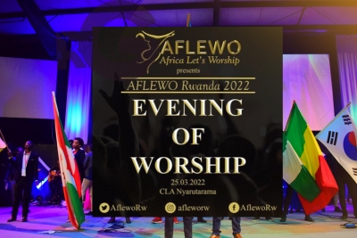 AFLEWO Rwanda organized an evening of praise and worship