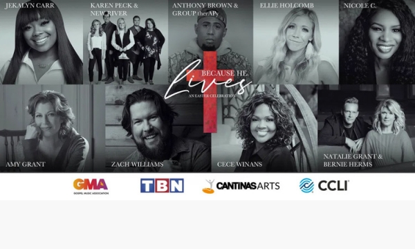 Gospel Music Association Announces Easter Broadcast Special, Because He Lives: An Easter Celebration