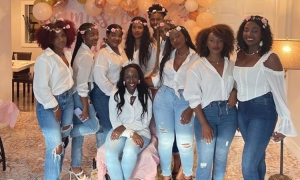 Patient Bizimana&#039;s girlfriend&#039;s friends organized a bachelorette party for her - Photos